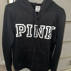 PINK Black Sweatsuit